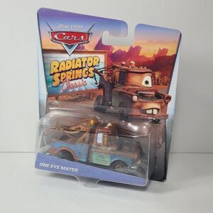 Disney Pixar Cars Radiator Springs Classic One Eye Mater  New Sealed